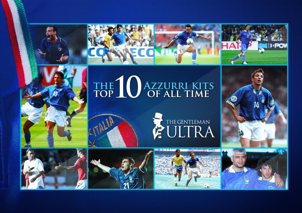 The top 10 Azzurri kits of all time 