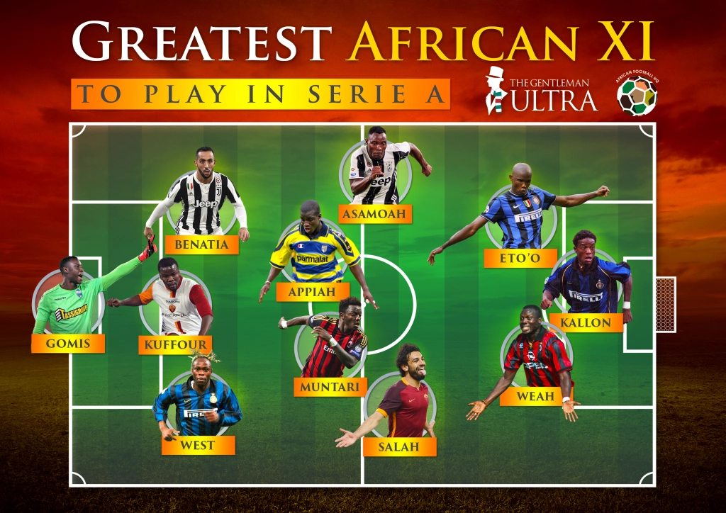 The Greatest African XI to Play in Serie A