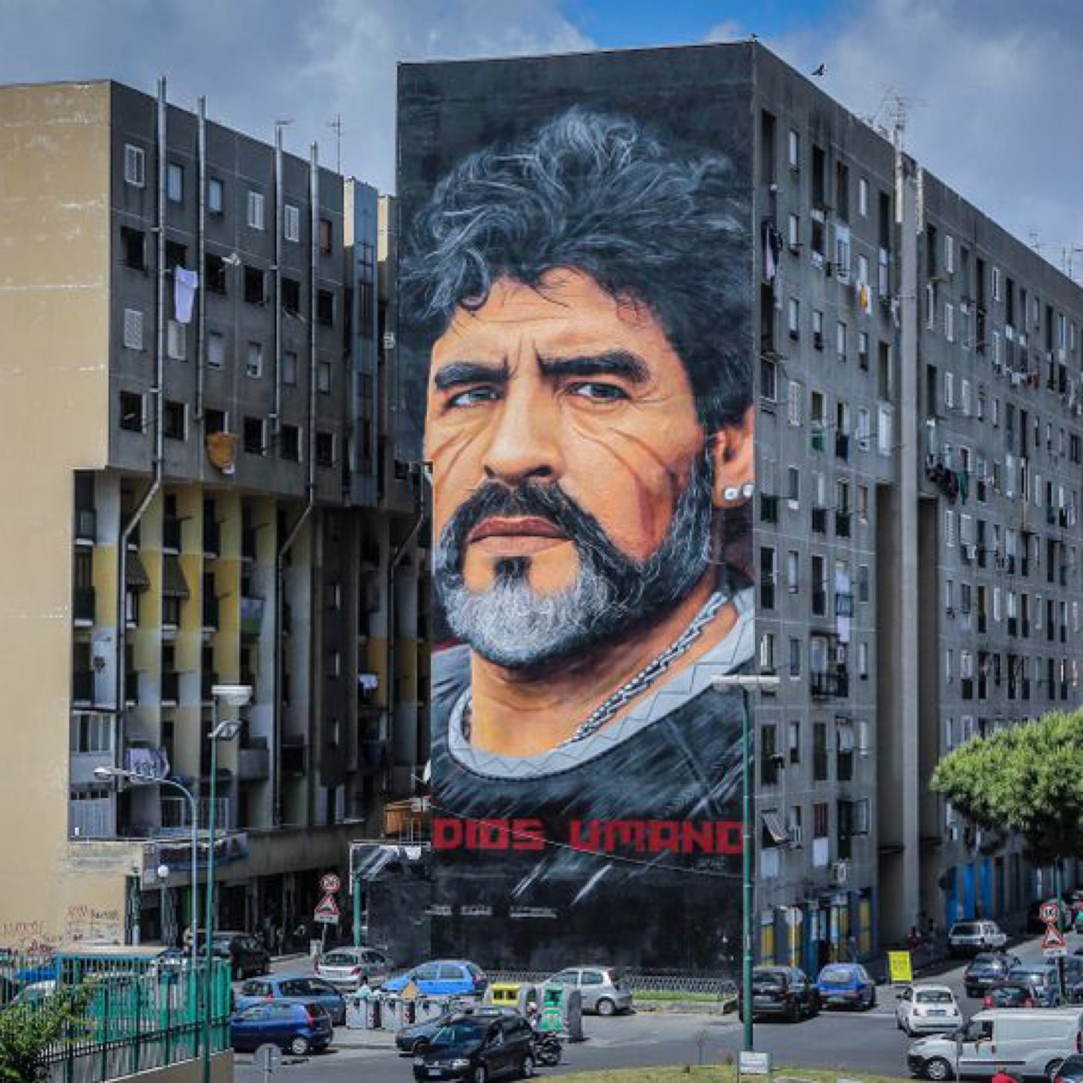 Maradona mural