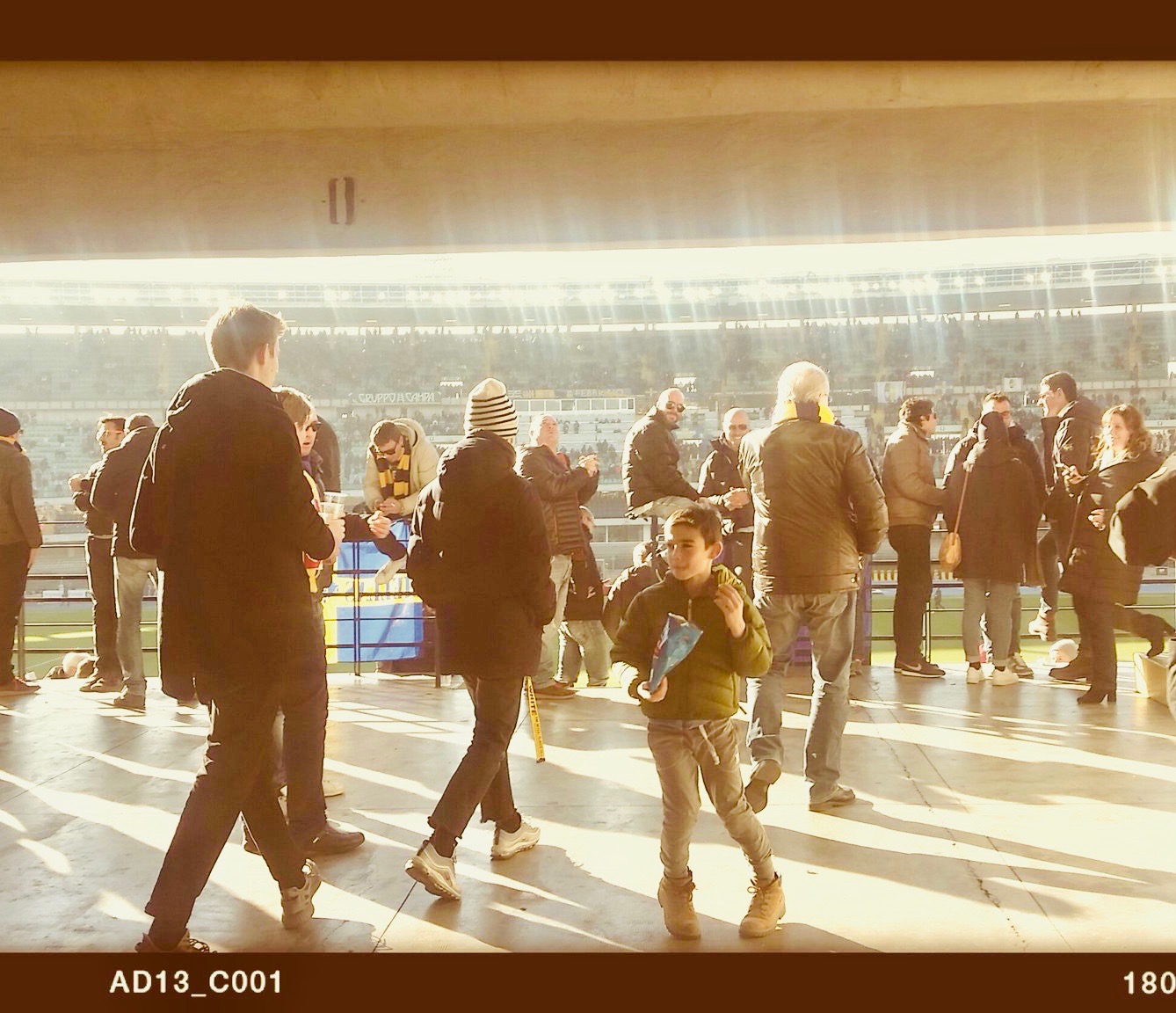 Fans at the Bentegodi